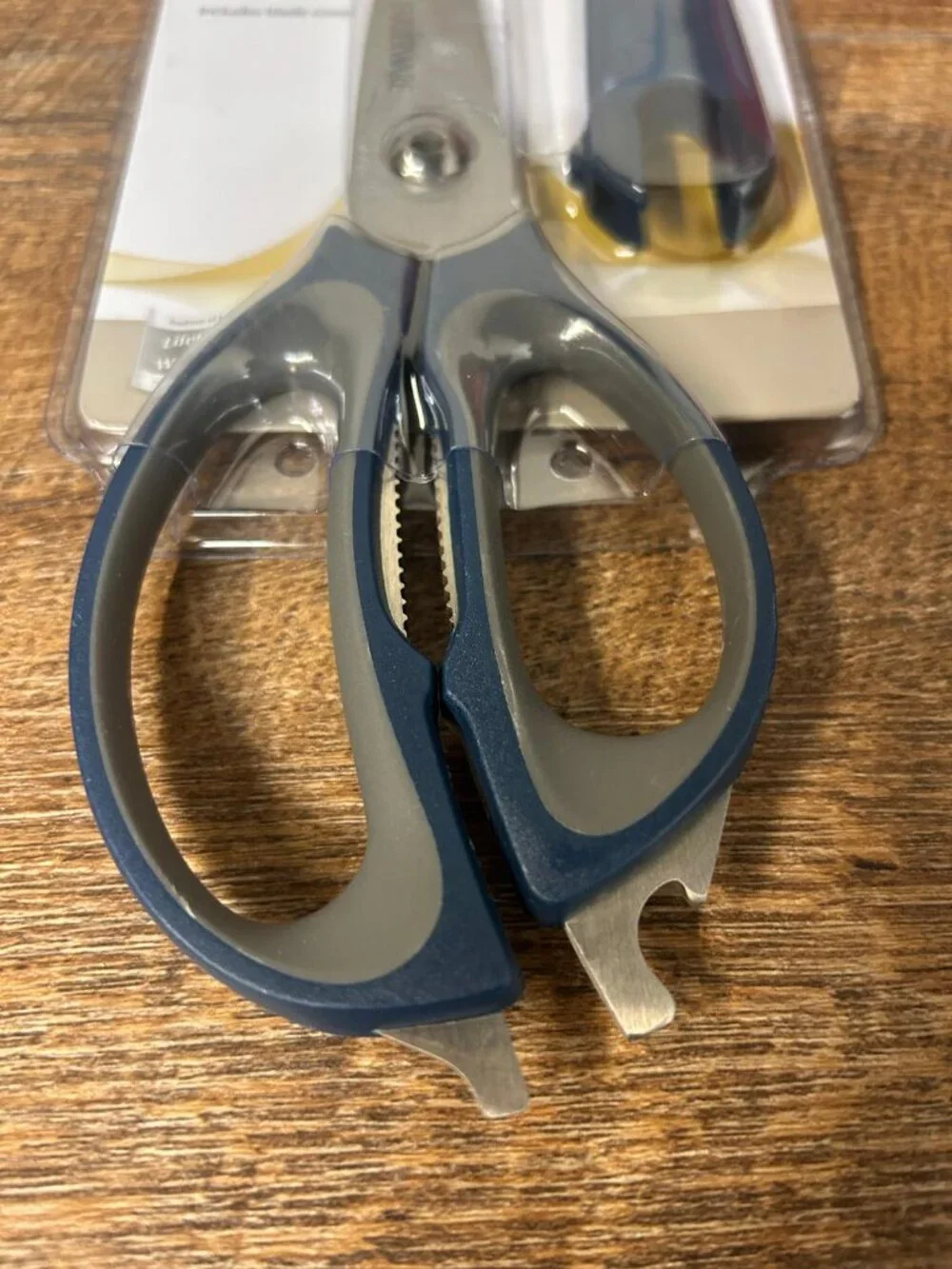 Farberware Classic 4-In-1 Ultimate Shears Blue Multi-Purpose Kitchen Scissors